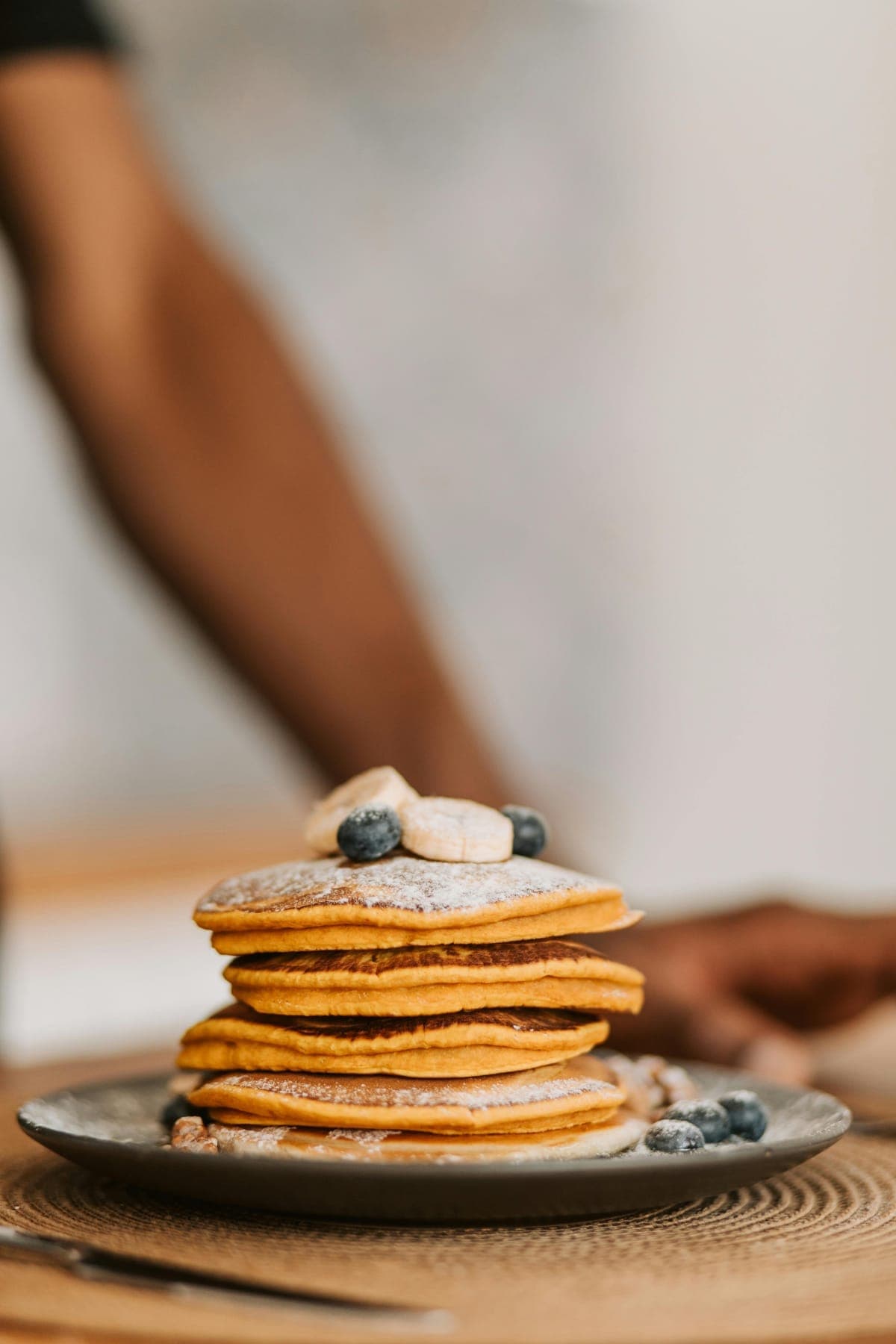 Two-Ingredient Banana Protein Pancakes